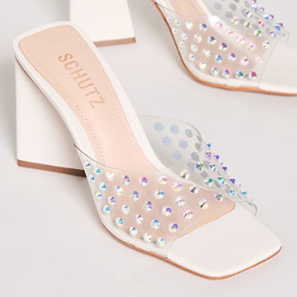Schutz Lizah Crystal Sandal
